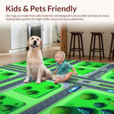 Colorful Miniature Metropolis Layout(Green)