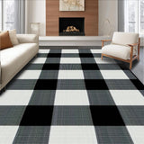 Contemporary Cozy Plaid Aesthetic(Black)