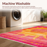 Bright Earthy Tones with Fringes(Pink)