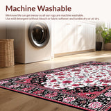 Vibrant Abstract Floral Elements(Black)