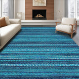 Coastal Teal Striped Aesthetic(Blue)
