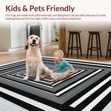 Luxe Optical Depth Illusion Motif(Black)