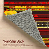 Striking Transitional Guitar Layout(Red)