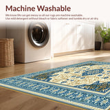 Beige Blue Kitchen Area(Beige)