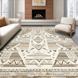 Chic Earthy Medallion Motif(Beige)