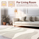 Luxurious Modern Fluid Motif(Beige)