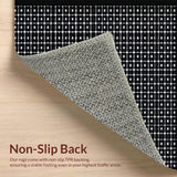 Sleek Modern Geometric Motif(Black)