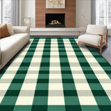 Charming Vintage Checked Aesthetic(Green)