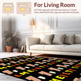 Chic Monochrome Text Statement(Red)