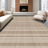 Ultra Soft Area Rug, Non Slip, Stain Resistant, Washable Area Rugs for Living Room, Bedroom, Timeless Creamy Jute Aesthetic(Beige)
