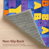 Bright ABC Patterned Educational(Blue)