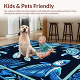 Vibrant Sea Turtle Patterned Delight(Blue)