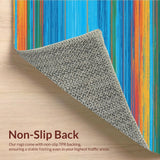 Whimsical Gradient Wave Motif(Blue)