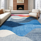 Contemporary Colorful Swirl Aesthetic(Blue)