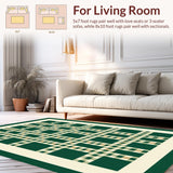Lush Textured Checkerboard Aesthetic(Green)