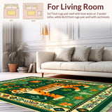 Lush Exotic Wildlife Imagery(Green)