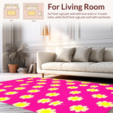 Bright Cheerful Floral Illustration(Pink)