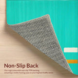 Chic Teal Textured Motif(Blue)