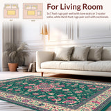 Rich Emerald Rustic Charm Motif(Green)