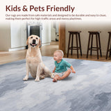 Luxurious Short Pile Visual Comfort(Gray)