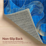 Artistic Multi Hued Wave(Blue)