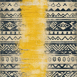 Ultra Soft Area Rug, Non Slip, Stain Resistant, Washable Area Rugs for Living Room, Bedroom, Vintage Low-Pile Stain-Resistant Bedroom Carpet(Yellow)