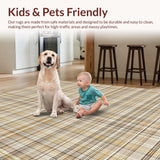 Warm Cozy Plaid Motif(Beige)