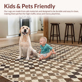 Luxe Abstract Jute Design(Beige)