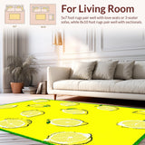 Lively Kid Friendly Cartoon Motif(Yellow)