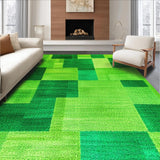 Elegant Shaggy Round Centerpiece(Green)