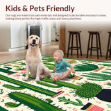 Contemporary Cactus Inspired Home Accent(Green)