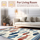 Elegant Blue and Beige Palette(Red)