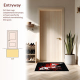 Artistic Guitar Graphic Presentation(Red)