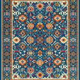 Whimsical Colorful Lattice Arrangement(Blue)
