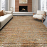 Ultra Soft Area Rug, Non Slip, Stain Resistant, Washable Area Rugs for Living Room, Bedroom, Whimsical Playful Diamond Design(Brown)