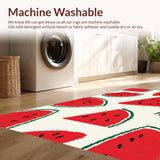 Bright Seasonal Welcome Mat(Red)