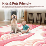 Lively Textured Dreamy Appeal(Pink)