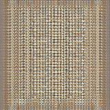 Ultra Soft Area Rug, Non Slip, Stain Resistant, Washable Area Rugs for Living Room, Bedroom, Geometric Shag with Safari Animal Prints(Beige)
