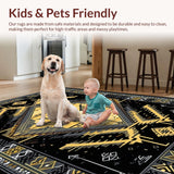 Luxurious Abstract Textured Design(Black)