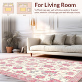 Serene Pink and Ivory Harmony(Ivory)