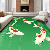 Tranquil Pastel Koi Aesthetic(Green)