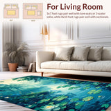 Bright Cool Hues with Imagery(Green)