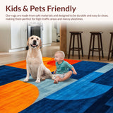 Elegant Symmetrical Color Play(Blue)