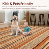 Lively Braided Rustic Visual Appeal(Beige)