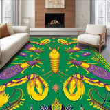 Playful Lobster and Iris Fusion(Green)