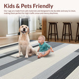 Contemporary Large Striped Design(Gray)