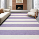 Elegant Light Purple Geometric Accents(Purple)
