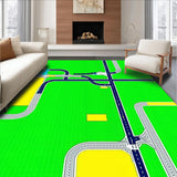 Cheerful Green City Grid(Green)