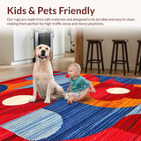 Contemporary Bright Swirl Aesthetics(Red)