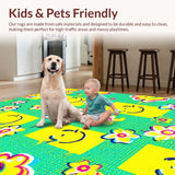 Charming Iridescent Flower Motif(Yellow)